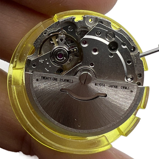 Silver  8200 8215 Day Date Automatic Mechanical Movement for Miyota Citizen