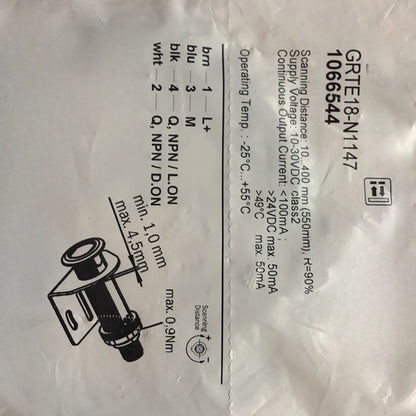 GRTE18-N1147  Photoelectric Switch Sensor for SICK