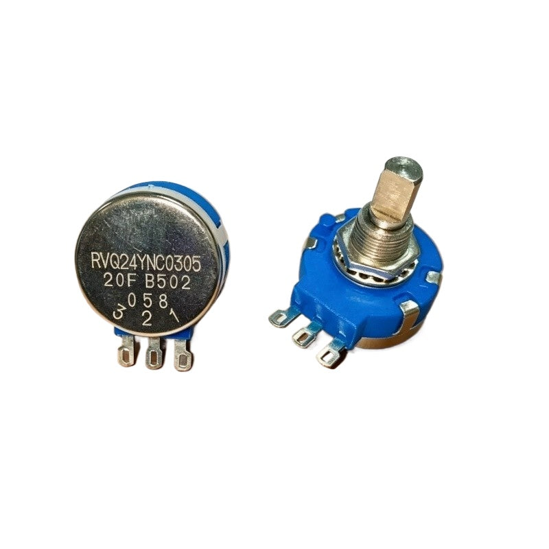 1Pcs 360 Degree Electrodeless Potentiometer for RVQ24YNC0305 20F B502 5K