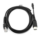 CBA-U42-S07PAR USB Cable for Zebra Symbol DS3678-DP LI3608 LI3678 DS3600 DS3608 DS8108  USB-A to RJ-45 Interface, 7ft(2.8m) Straight, 12V (Requires 12V Power Supply)