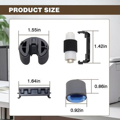 Full Paper Pickup Roller Kit Compatible for HP Printer CP2025 CP1210 CP1215 CP1515 CP1525 CP1518 CM2320 M451DN M475 M476