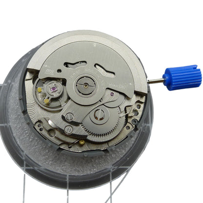NH36 Crown At 3.0/3.8 Automatic Mechanical Movement Black Dial Golden Font