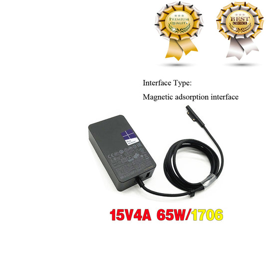 Laptop Ac Power Adapter For  Microsoft surface book pro3 pro4 power adapter charger 65W fast charge 15V 4A 1706
