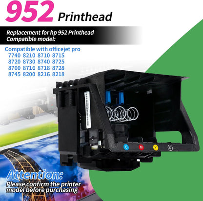 952/953/954/955 Printhead Replacement for hp OfficeJet Pro 7740 7730 7720 8210 8710 8730 8740 8216 8720 8725, Replaceable Print Head, Printer Part Accessories