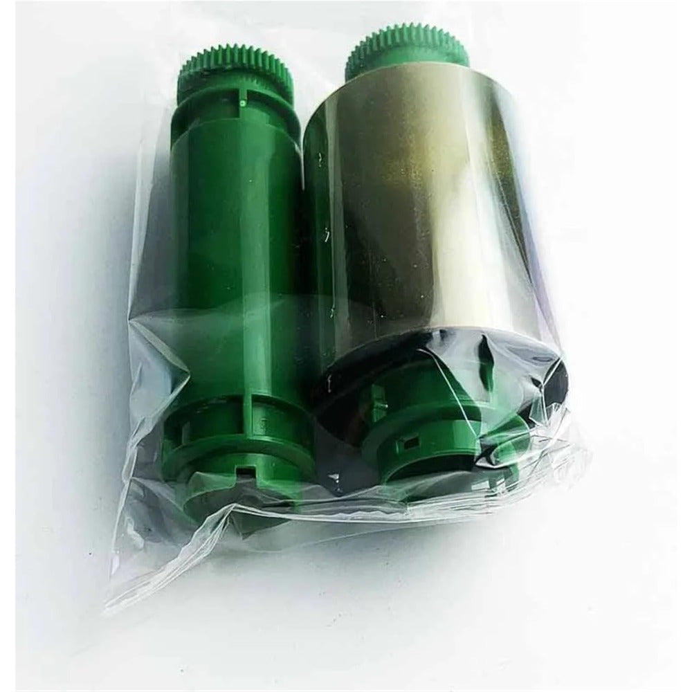 200 Prints for YMCKO Ribbon Without Chip 66200360 Compatible for Pointman TP-9000 TP-9100 TP-9200 Card Printer