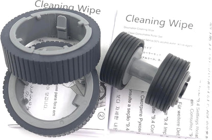 PA03670-0001 PA03670-0002 Scanner Paper Consumable Kit Pick Roller + Brake Roller Pickup Roller Compatible with fi-7160 fi-7260 fi-7140 fi-7240 fi-7180 fi-7280 fi-7300NX