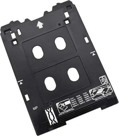 Inkjet PVC ID Card Tray Fits for Canon PIXMA TS701 TS702 TS703 TS704 TS705 TS709 TS82xx,TS83xx,TS95xx Series Printers(Canon MP/Multi-Purpose Tray Printers)