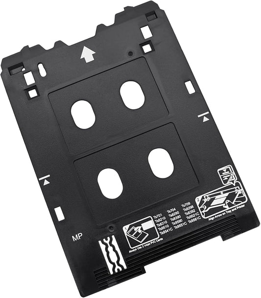 Inkjet PVC ID Card Tray Fits for Canon PIXMA TS701 TS702 TS703 TS704 TS705 TS709 TS82xx,TS83xx,TS95xx Series Printers(Canon MP/Multi-Purpose Tray Printers)