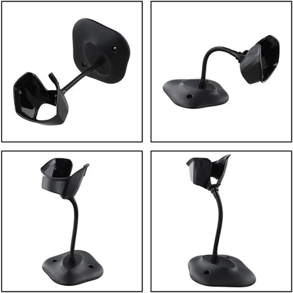Barcode Scanner Holder for Symbol DS4308 Series - 20-71043-04R Replacement Stand with Flexible Gooseneck, Heavy Duty Base, Hands-Free Operation, for Zebra Scanners