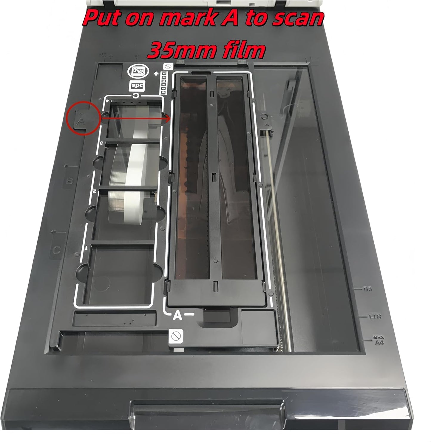 1423040 1403903 1401444 Photo Holder Assy Film Slide 35mm Negative Holder and Cover Film Guide For Epson Perfection V500 V550 V600 4490 2450 3170 3200 GT-X750 GT-X770