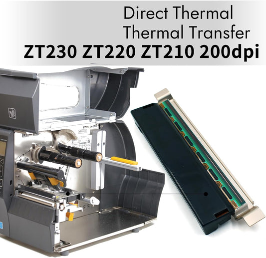 P1037974-010 Printhead for Zebra ZT230 ZT220 ZT210 Thermal Printer OEM Replacement 203dpi