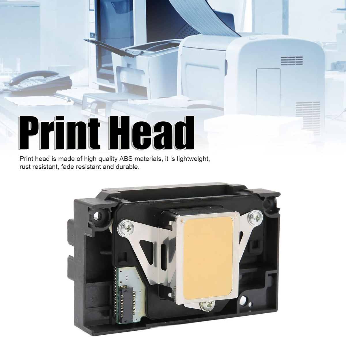 L1800 Print Head Printhead L1800 Printers Accessories Print Head Pirnthead Replacement for R260 R390 1390 L1800 1400 1430 1500W Printer