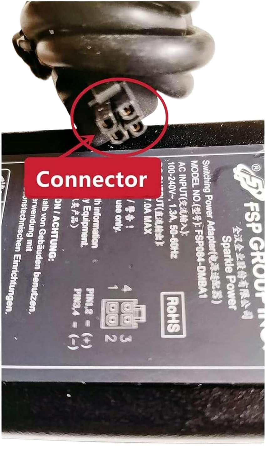 FSP084-DMBA1 Switching Power Adapter 12V 7A AC/DC FSP Switching Power Supply Charger