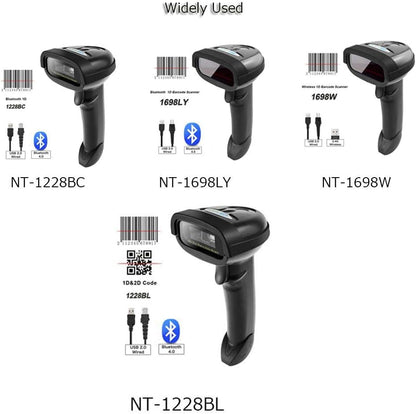 Adjustable Barcode Scanner Stand, Hands-Free Barcode Scanning Barcode Reader Cradle Holder Goose Neck Stand for NETUM NT-1698W NT1698LY NT-1228BL NT-1228BC