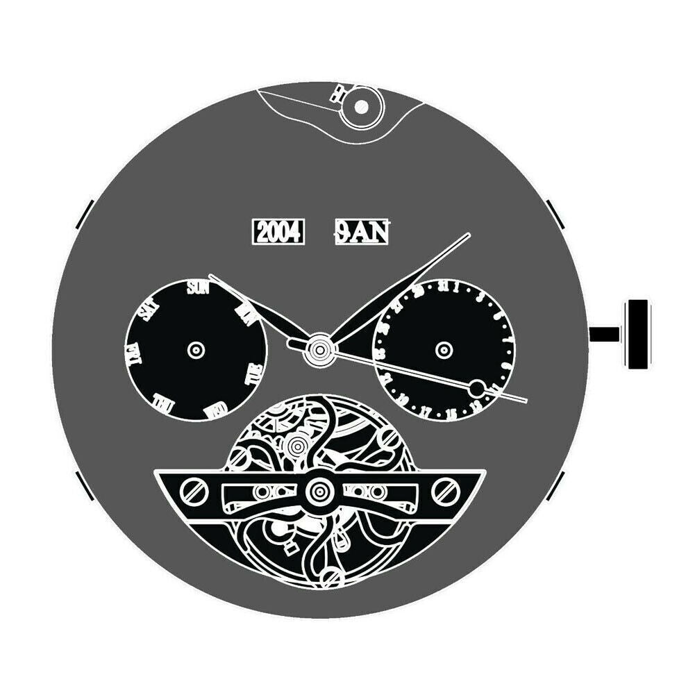 China Made Mechanical Automatic Movement for ST25 Seagull ST2503