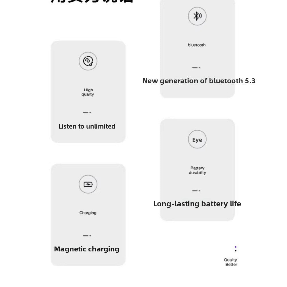 AI intelligent online translation glasses: multi-language, UV protection, music listening, navigation, and calls