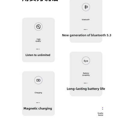 AI intelligent online translation glasses: multi-language, UV protection, music listening, navigation, and calls