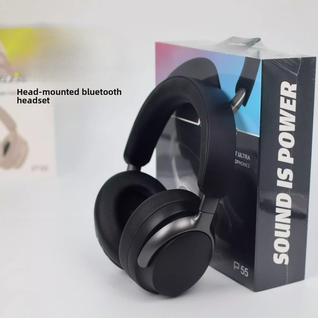 P55 headset Bluetooth headset, wireless long battery life all-inclusive ear noise reduction Bluetooth does not leak sound