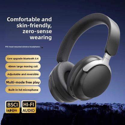 P55 headset Bluetooth headset, wireless long battery life all-inclusive ear noise reduction Bluetooth does not leak sound