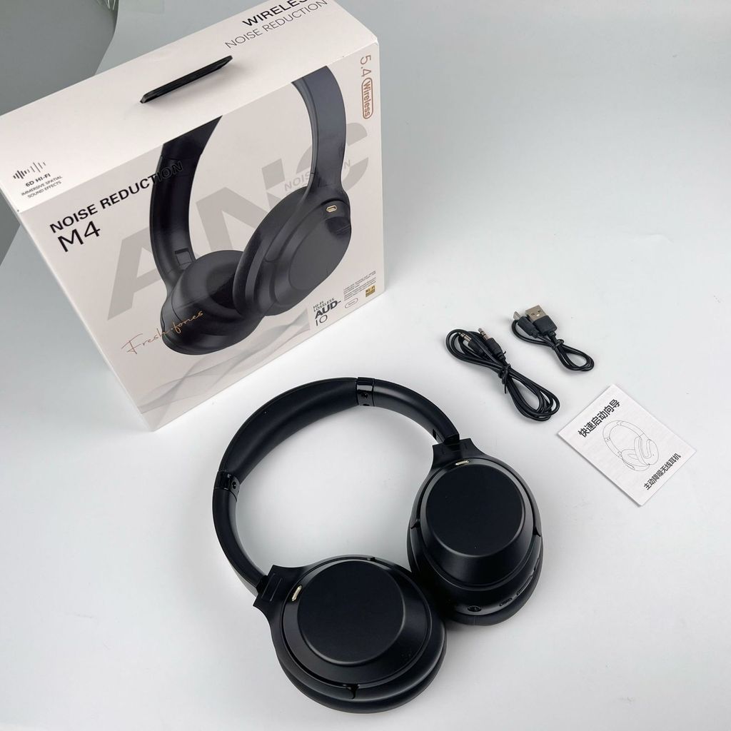 Head-mounted Bluetooth headset, wireless noise reduction headset, long standby for computer e-sports games