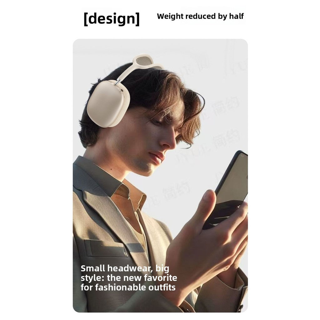 P29MAX Wireless Bluetooth Headset, Wired, Extra Long Battery Life, Type-C, Magnetic Earmuffs, Mesh Head Arch, Knob Button