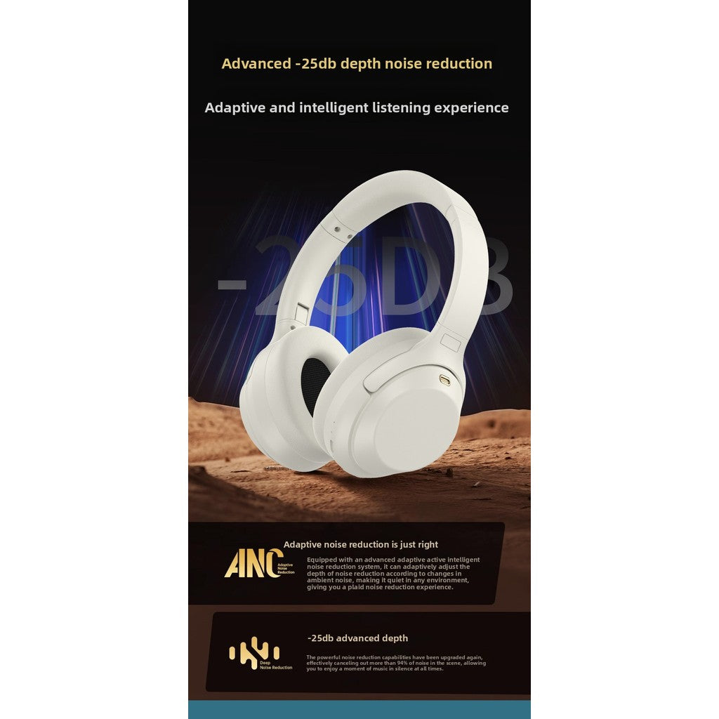 Head-mounted Bluetooth headset, wireless noise reduction headset, long standby for computer e-sports games