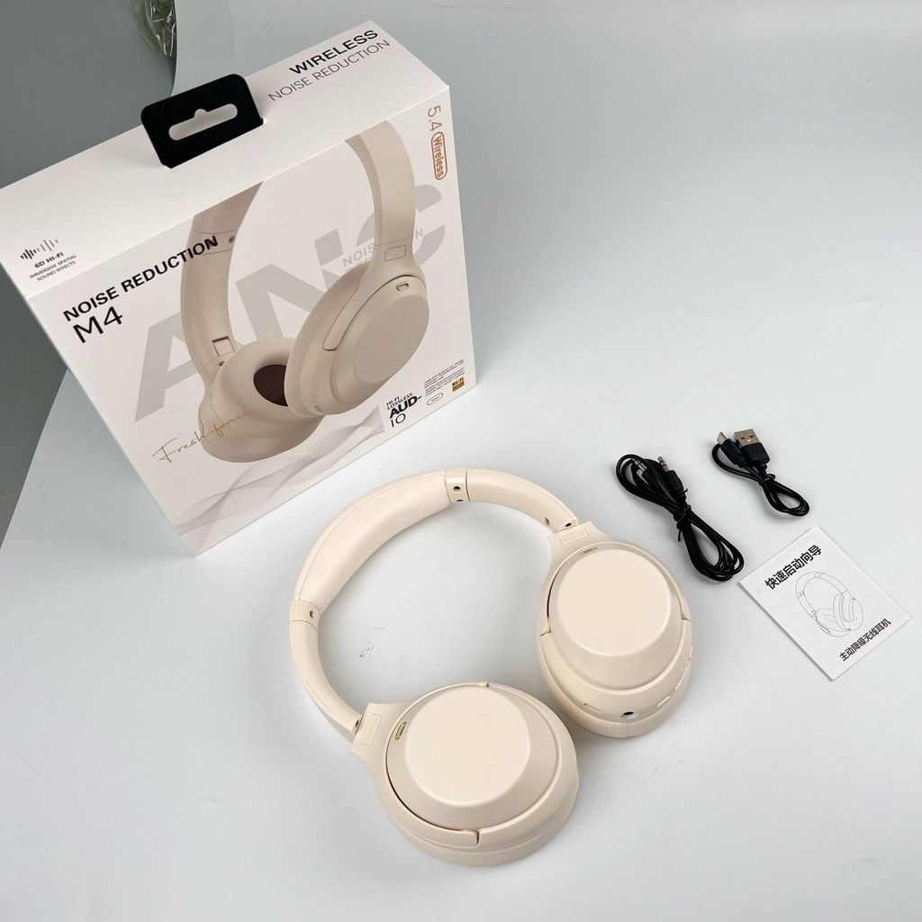 Head-mounted Bluetooth headset, wireless noise reduction headset, long standby for computer e-sports games