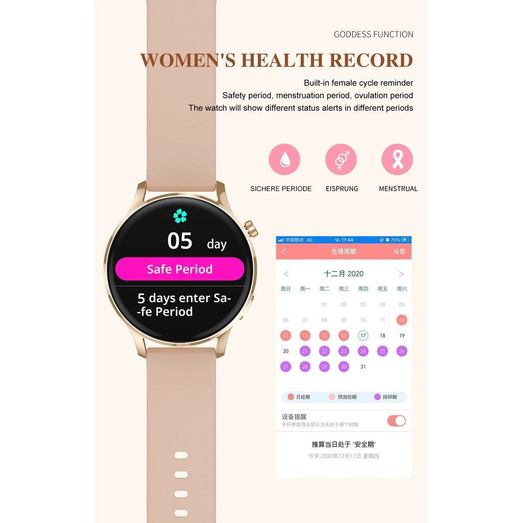 Smart watch multi-function Bluetooth call heart rate blood pressure oxygen monitoring sports bracelet for men and women