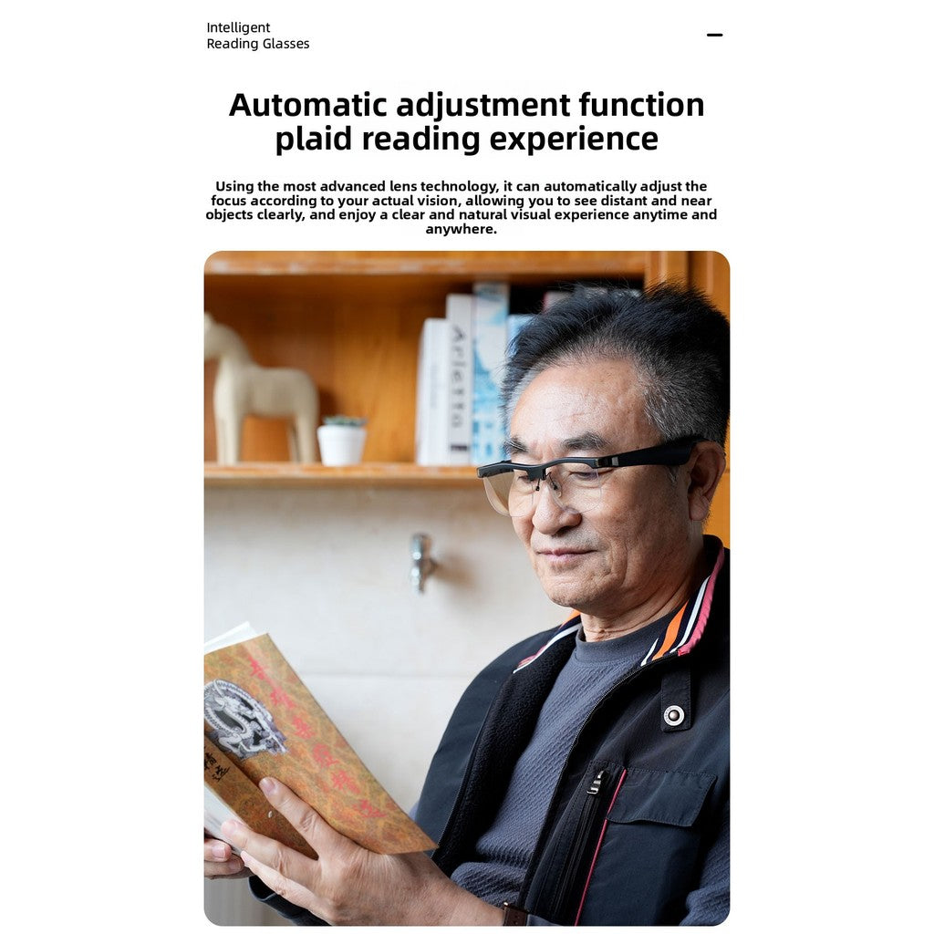 Smart reading glasses audio glasses 5.0 Bluetooth music smart anti-blue UV sports outdoor
