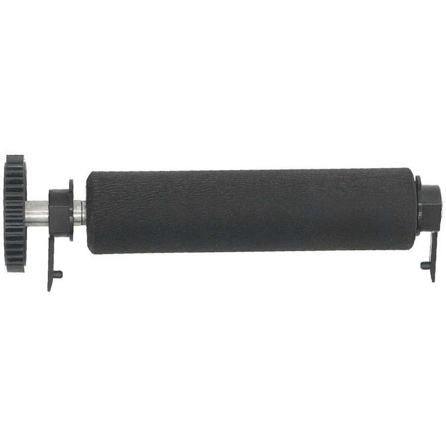 105910-150 Transfer Kit Platen Roller With Gear For Zebra TLP-2824 TLP2824 Plus Thermal Printer Parts Rubber Replacement Roller Accessory Black, Printer Pressure Roller