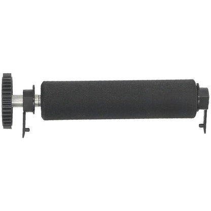 105910-150 Transfer Kit Platen Roller With Gear For Zebra TLP-2824 TLP2824 Plus Thermal Printer Parts Rubber Replacement Roller Accessory Black, Printer Pressure Roller