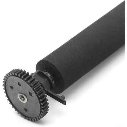 105910-150 Transfer Kit Platen Roller With Gear For Zebra TLP-2824 TLP2824 Plus Thermal Printer Parts Rubber Replacement Roller Accessory Black, Printer Pressure Roller
