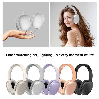 Headset Bluetooth headset active noise reduction without sound leakage retro HiFi high sound quality e-sports game