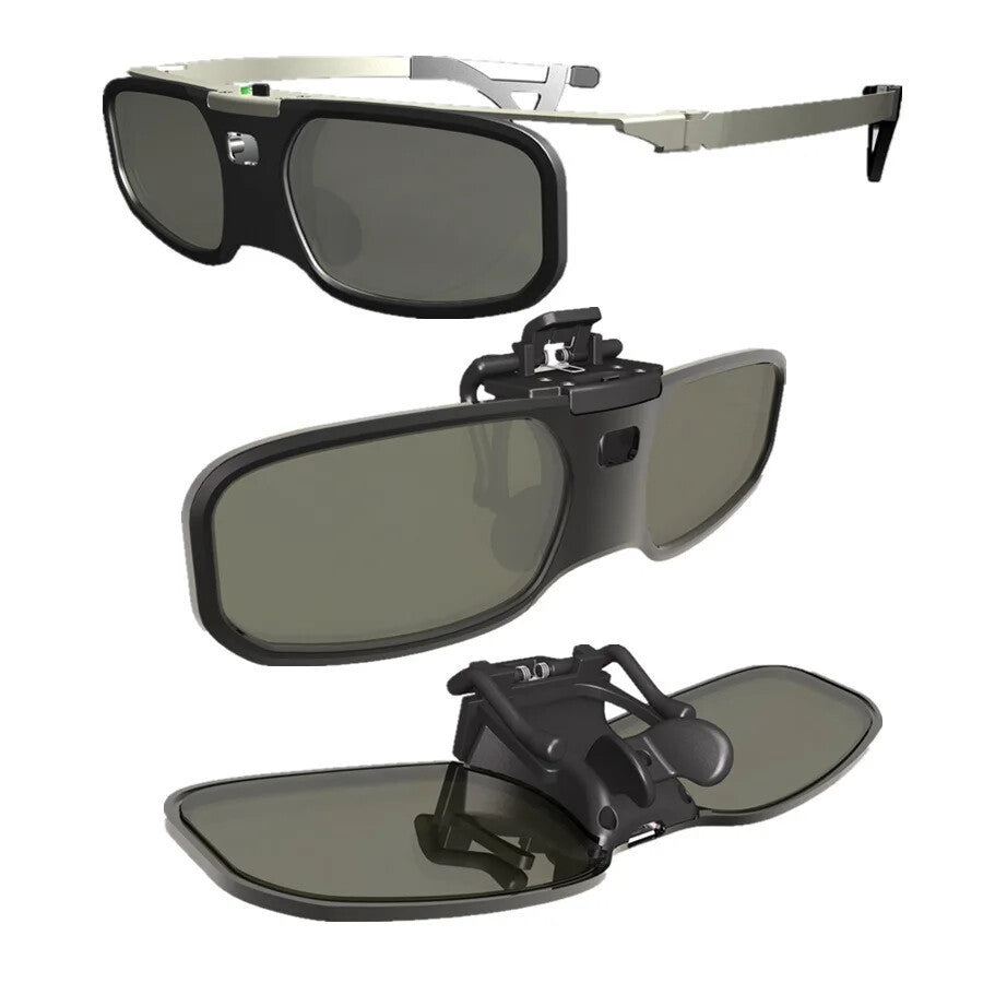Myopia Clip-on Bluetooth Active Shutter 3D Glasses for Epson 5200/5300 Projector