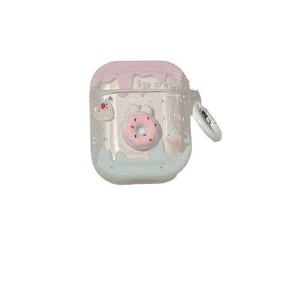 ins cute three-dimensional donut for AirPods Pro protective case Apple 2/3 generation wireless bluetooth headset case