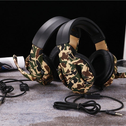 Wired headset, computer headset, headset with microphone wire control, phone headset, e-sports game, headset, stereo ear