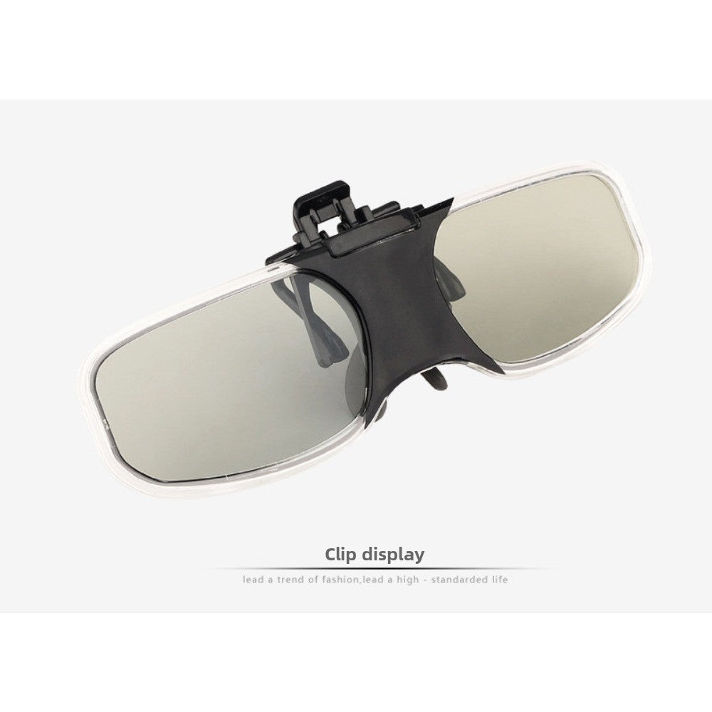 Suitable for clip-on myopia Bluetooth active shutter 3D glasses Suitable for EPSON Epson/Sony/TV/projection color random delivery