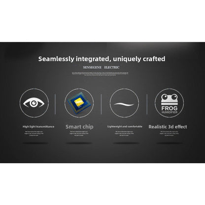 Suitable for clip-on myopia Bluetooth active shutter 3D glasses Suitable for EPSON Epson/Sony/TV/projection color random delivery