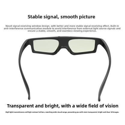 Suitable for Active Shutter Bluetooth 3D Glasses for Epson TW5700TX/7000/7400 Sony HW79es