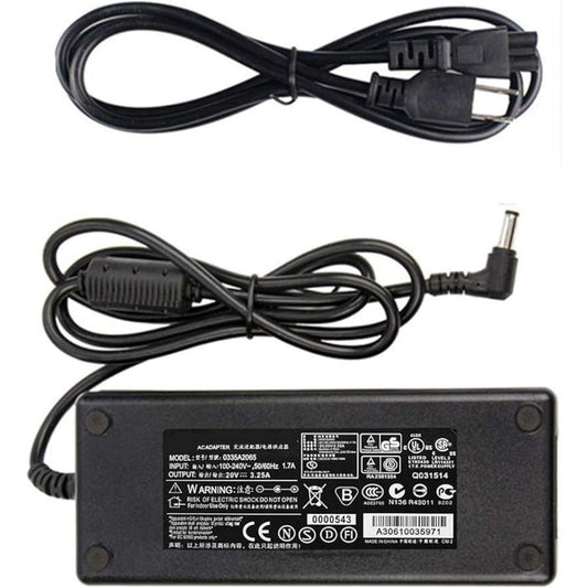 AC/DC Adapter Compatible for Zebra Eltron TLP2844 TLP LP 2844 2824 GC420 GC420T GC420D Label Printer 20V 3.25A LP2844 Power Supply